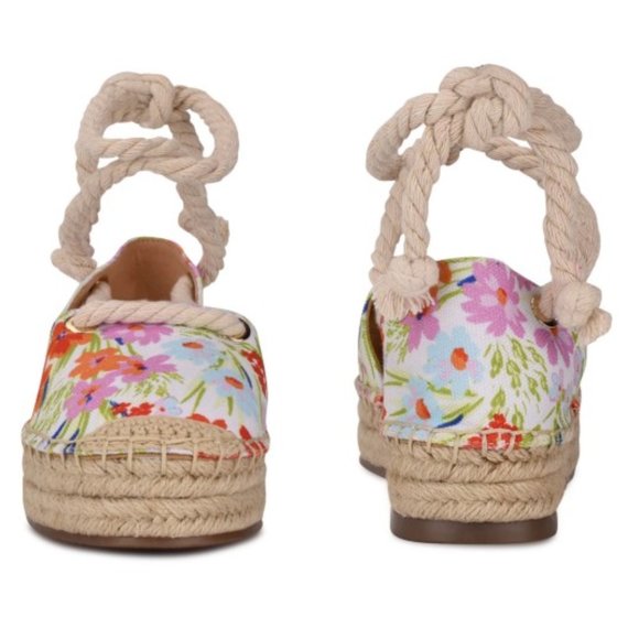 Nine West Meaks Ankle Wrap Flats - Picture 5 of 5